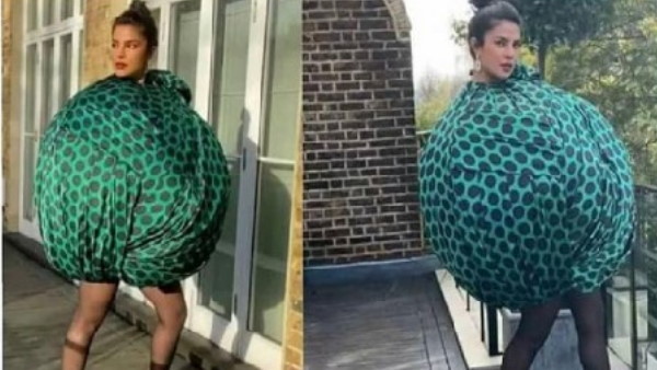 अपनी ड्रेस को लेकर चर्चा में आती रहती हैं प्रियंका