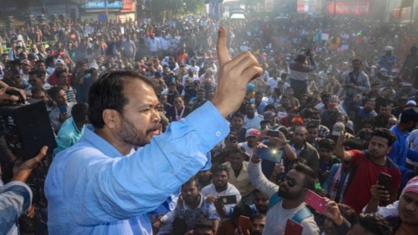 अखिल गोगोई ( जेल से लड़ रहे चुनाव)