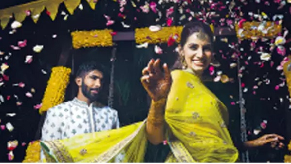 संजना की गुगली के शिकार हुए बुमराह, देखें wedding Album संजना की गुगली के शिकार हुए बुमराह, देखें wedding Album