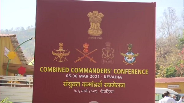 Combined Commanders’ Conference at Kevadia: Rajnath Singh, CDS Bipin Rawat attends it