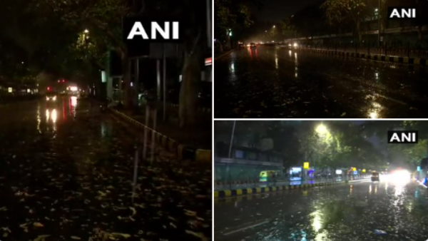 Delhi NCR weather forecast updates Parts of the national capital receive light showers Delhi NCR weather forecast updates Parts of the national capital receive light showers