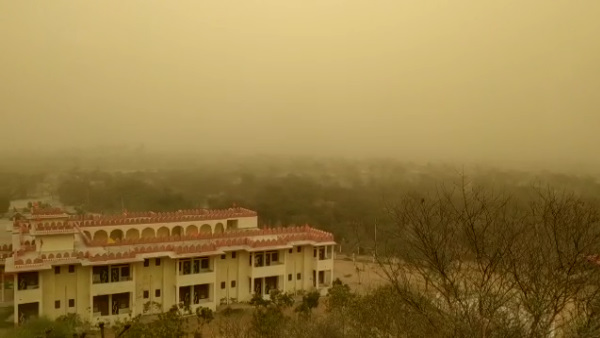 Dust storm in Rajasthan mosam Department warning for 10 districts