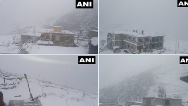 हल्की से मध्यम बारिश हुई हल्की से मध्यम बारिश हुई