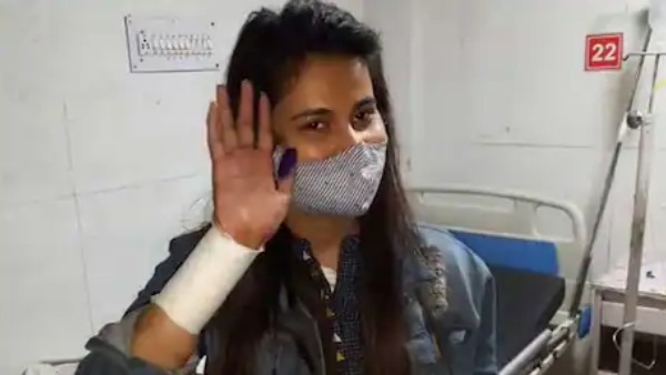 bjp mp kaushal kishore daughter in law cut her nerve bjp mp kaushal kishore daughter in law cut her nerve