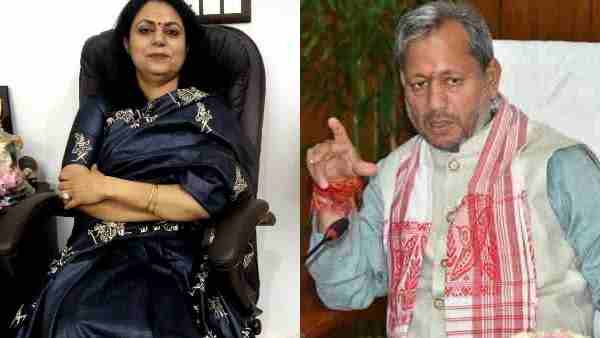 सीएम तीरथ सिंह रावत के बचाव में उतरीं पत्नी