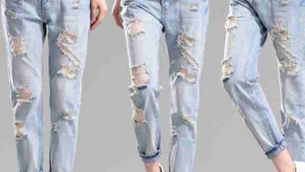 जींस पर कैंची चला देते है बच्चे