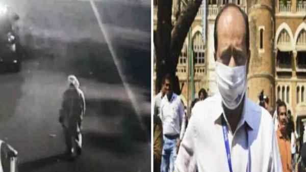 क्या पीपीई किट पहने शख्स सचिन वाजे थे?