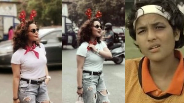 'फटी जींस' पहने नजर आईं अभिनेत्री चित्राशी रावत 