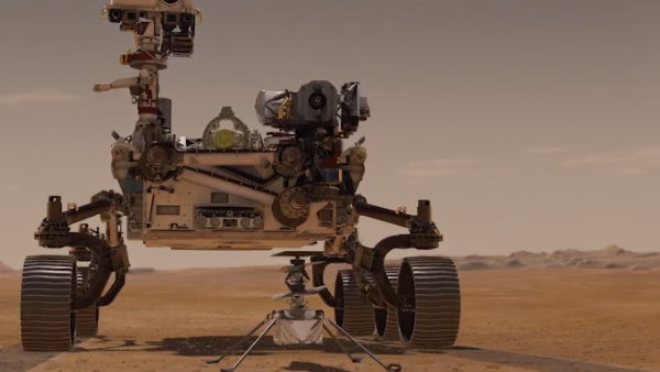 मार्स रोवर परसिवरेंस मंगल की सतह पर फरवरी में उतरा था मार्स रोवर परसिवरेंस मंगल की सतह पर फरवरी में उतरा था