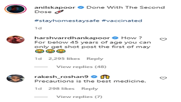 रोहित रॉय ने भी किया कमेंट