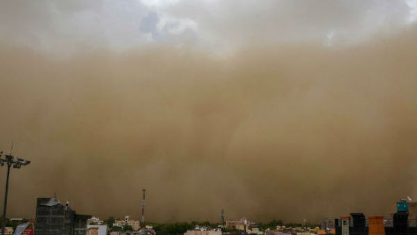 धूल भरी आंधी की आशंका 