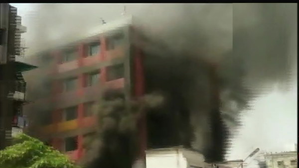 fire breaks out in Ankur school at Krishna Nagar in Ahmedabad