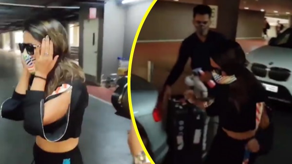 पैपराजी को देखते ही दूर भागीं हिना खान पैपराजी को देखते ही दूर भागीं हिना खान