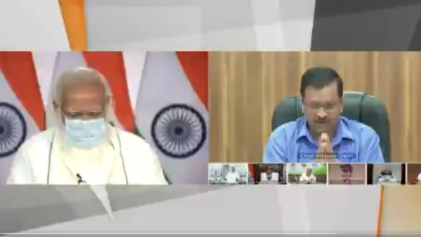 केजरीवाल को कोविड मीटिंग के दौरान 'प्रोटोकॉल तोड़ा