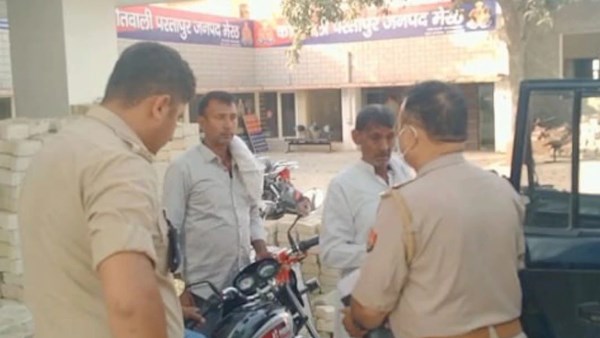 पीड़ि‍त ने थाने में दी तहरीर