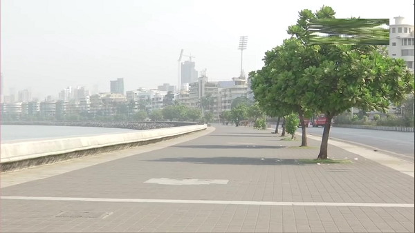 Maharashtra lockdown : Roads deserted and shops closed, Mumbai Marine Drive listened also due to covid 19 ​lockdown