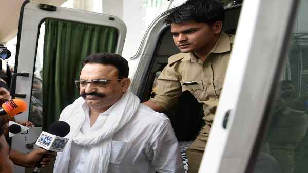 मुख्तार अंसारी की हिस्ट्री शीट