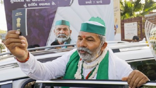 Farmer leader rakesh tikait says in coronavirus protest will continue in shifts to avoid crowds Farmer leader rakesh tikait says in coronavirus protest will continue in shifts to avoid crowds
