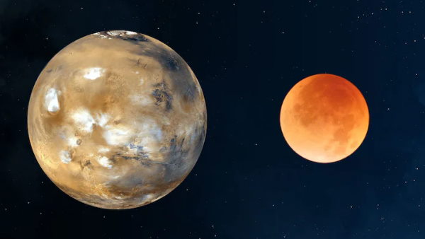 Rare lunar occultation of Mars to be visible from India today Rare lunar occultation of Mars to be visible from India today