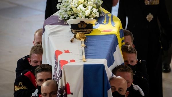 प्रिंस फिलिप का अंतिम संस्कार