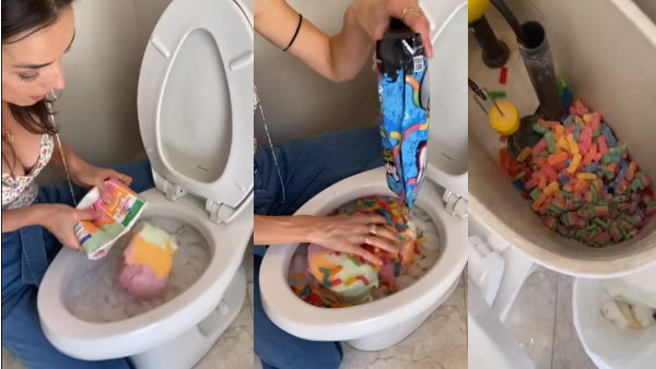 दोस्तों के लिए बनाई अजीब ड्रिंक