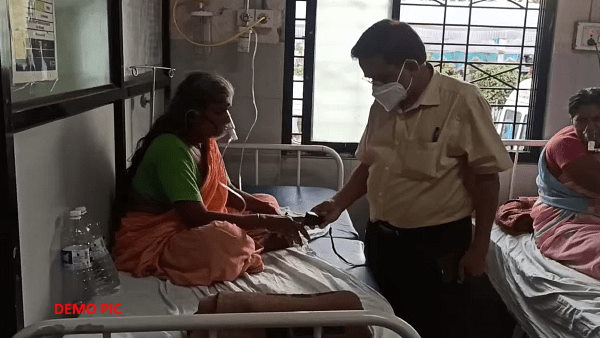 महिला थी कोरोना संक्रमित