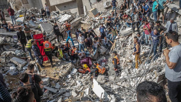 युद्ध से भयावह स्थिति