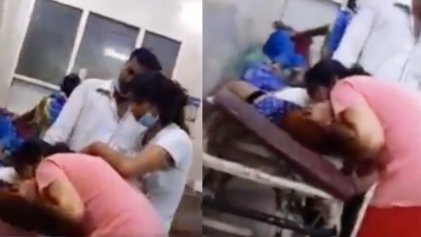 Heartbreaking video of bahraich daughter resuscitating dying mother by breathing into mouth Heartbreaking video of bahraich daughter resuscitating dying mother by breathing into mouth