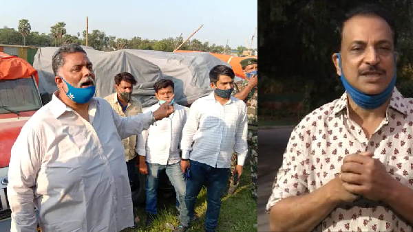 Bihar Police Held JAP leader pappu yadav, bring him to gandhi-maida-police-station patna Bihar Police Held JAP leader pappu yadav, bring him to gandhi-maida-police-station patna