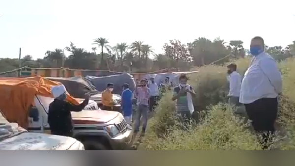 Over 30 ambulances parked in Saran Bihar, pappu yadav raises questions, then rajiv pratap rudy reply