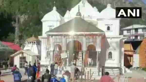 Uttarakhand: The portals of Gangotri Dham opened this morning Uttarakhand: The portals of Gangotri Dham opened this morning