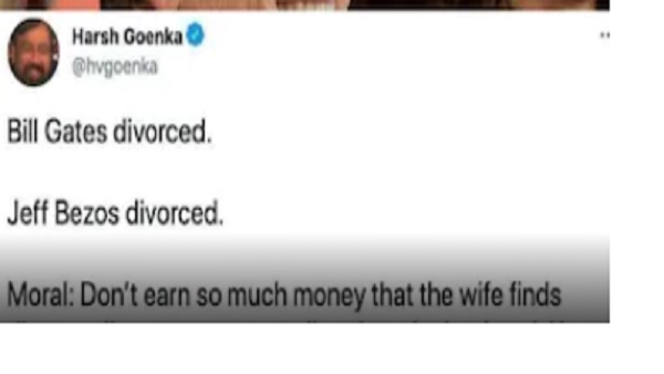  हर्ष गोयनका को अपना ट्वीट डिलीट करना पड़ा