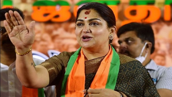 बीजेपी नेता खुशबू सुंदर (तमिलनाडु) बीजेपी नेता खुशबू सुंदर (तमिलनाडु)