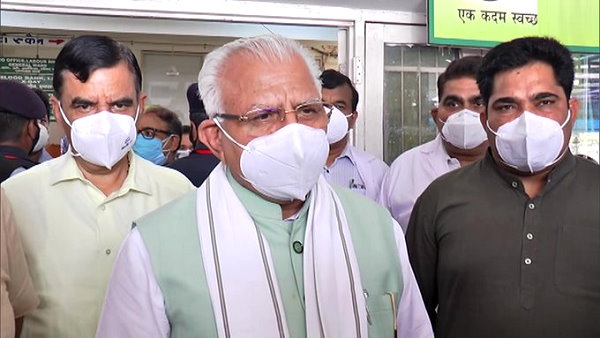 CM says- now are 17 thousand oxygen beds in the hospitals of Haryana, home delivery of gas to thousand patients daily also