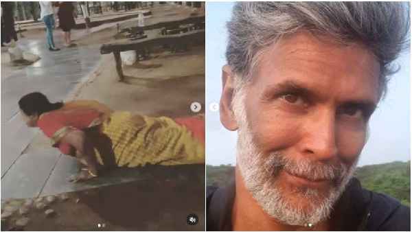 मिलिंद ने ये वीडियो किया शेयर 