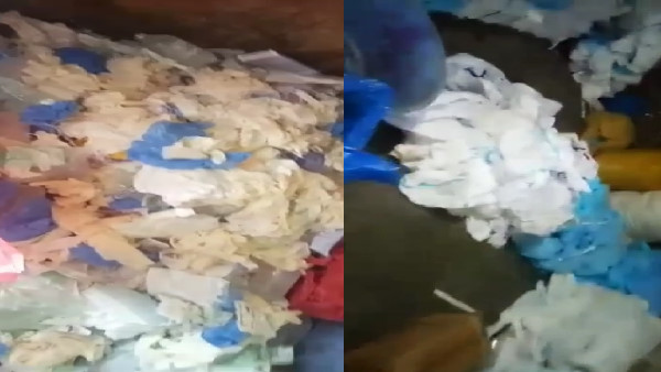 किट को गर्म पानी में धोकर बंडल बनाए जा रहे