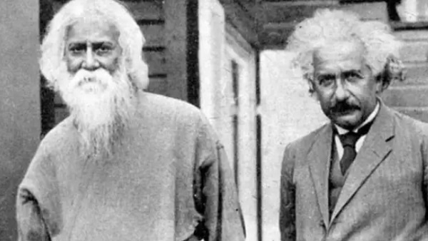 2. रवींद्रनाथ टैगोर जब अल्बर्ट आइंस्टीन से मिले