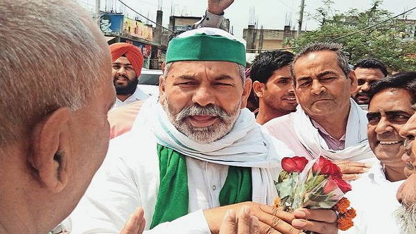 Farmer leader & BKU spokesperson Rakesh Tikait On kisan andolan and coronavirus infection