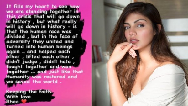 रिया का इमोशनल नोट