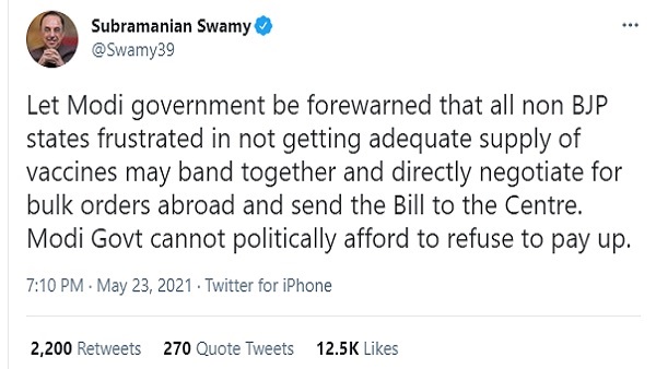 Subramanian Swamy