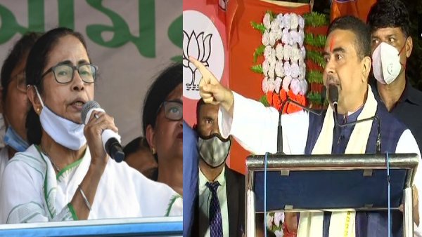 Nandigram Assembly Election Result 2021 Live: Mamta Banerjee trails Suvendu Adhikari by 1497 votes in the first round Nandigram Assembly Election Result 2021 Live: Mamta Banerjee trails Suvendu Adhikari by 1497 votes in the first round