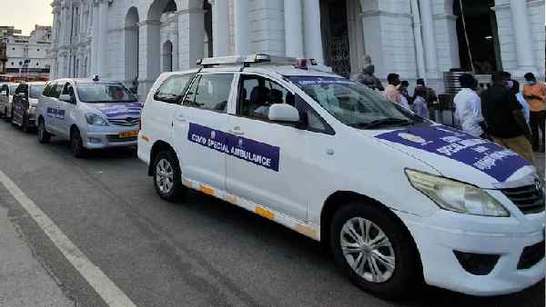 तमिलनाडु की टैक्सी एंबुलेंस सेवा की प्रशंसा तमिलनाडु की टैक्सी एंबुलेंस सेवा की प्रशंसा