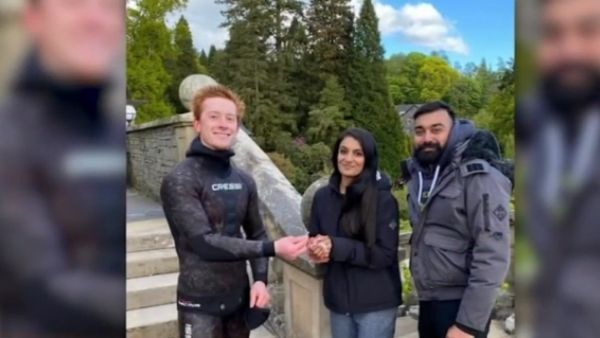 सबसे बड़ी झील से खोजा इंगेजमेंट रिंग सबसे बड़ी झील से खोजा इंगेजमेंट रिंग