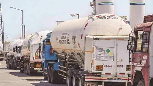 Drivers in backup for oxygen tankers in Uttarakhand Drivers in backup for oxygen tankers in Uttarakhand