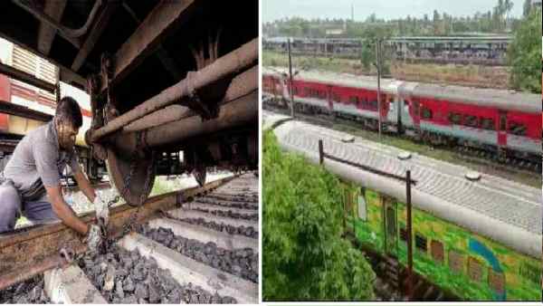 'यास' के डर से जंजीरों से बांधी गई ट्रेनें