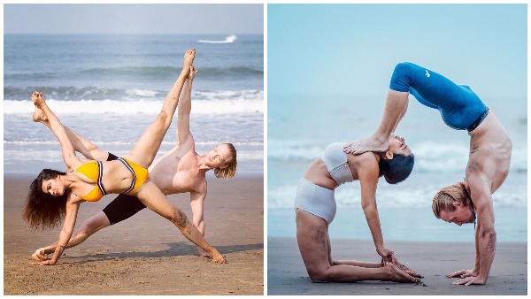 आशका गोराडिया का योग देख, हो जाते हैं लोग हैरान