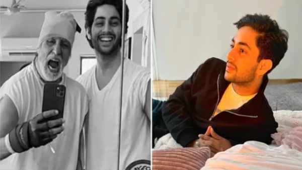 इस लुक में नजर आए अगस्‍त्‍य 