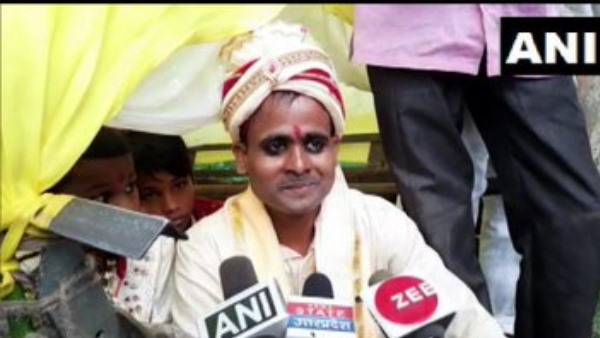 उत्तर प्रदेश के देवरिया में निकली अनूठी बारात उत्तर प्रदेश के देवरिया में निकली अनूठी बारात