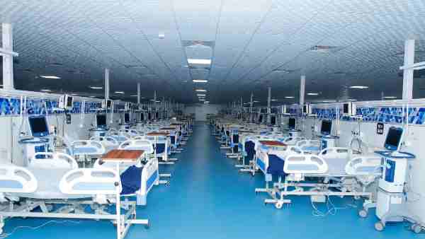 A 500 bed COVID Care Hospital set up by DRDO in Haldwani A 500 bed COVID Care Hospital set up by DRDO in Haldwani