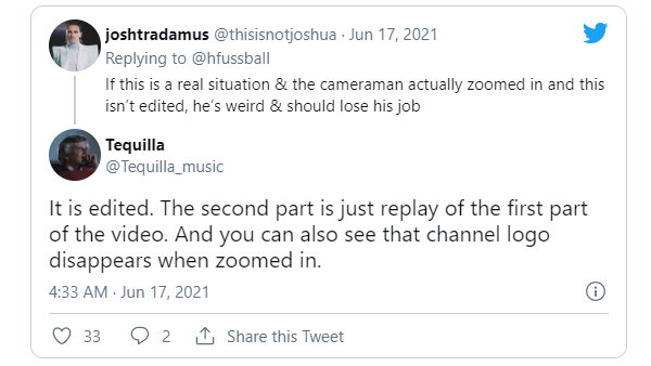 कमेंटेटर का समर्थन करते दिखे यूजर्स